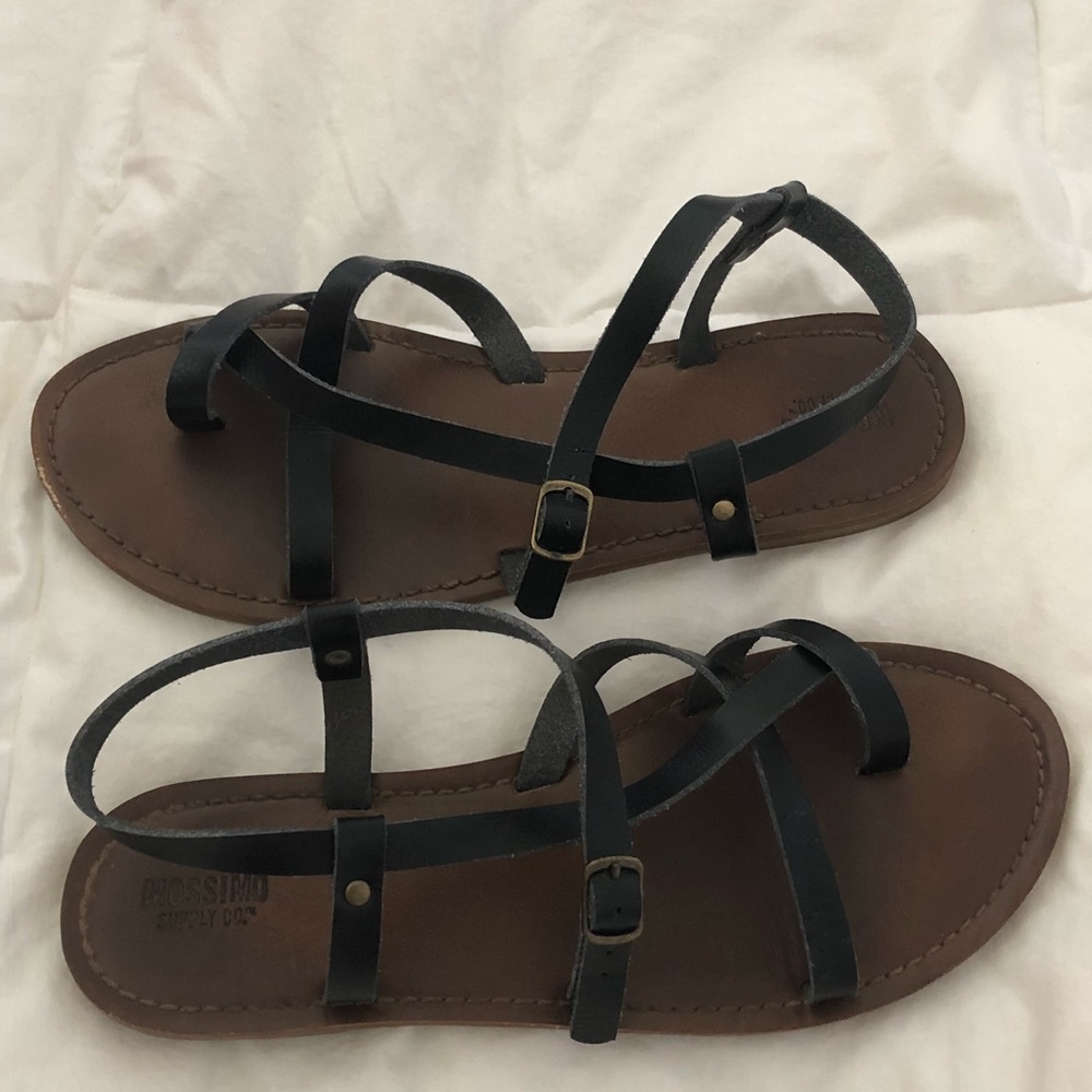 Black Summer Sandals